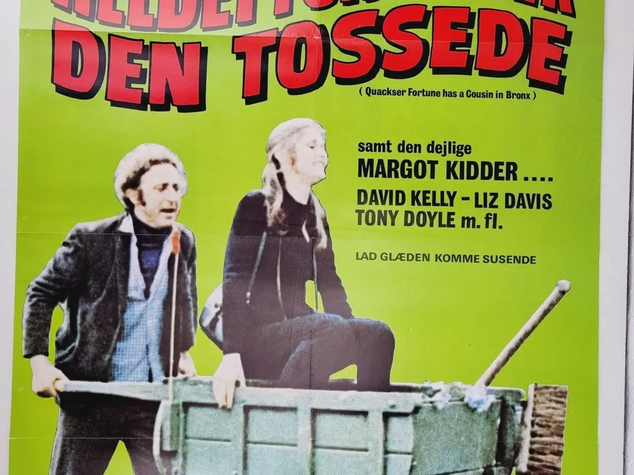 Billede 1 - ⭐️- Plakat: Vintage - Heldet Forfølger den Tossede