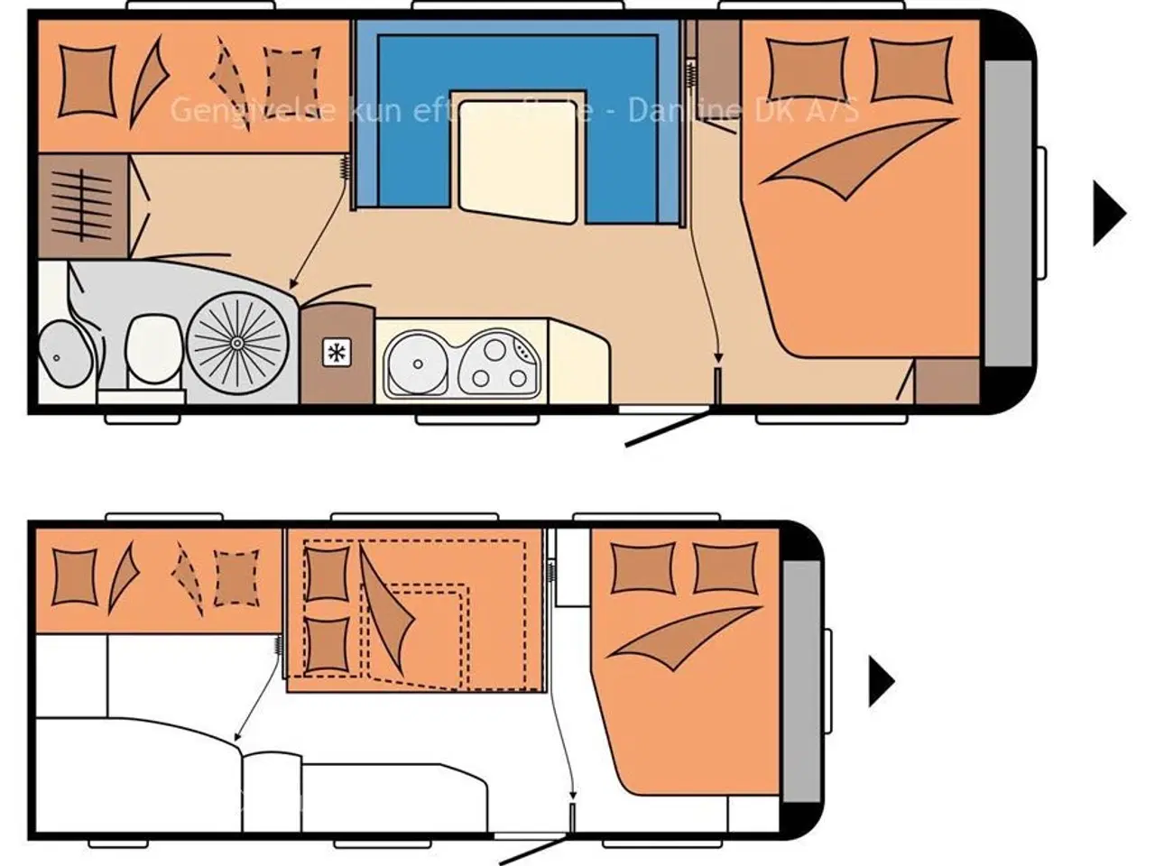 Billede 9 - Hobby kmf 545 de luxe 