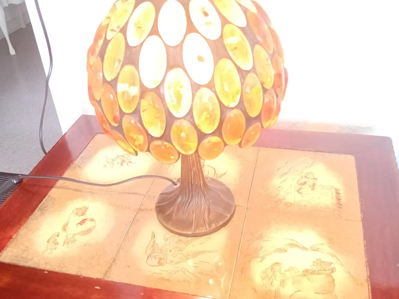 Billede 6 - Gammel RAV lampe.  
