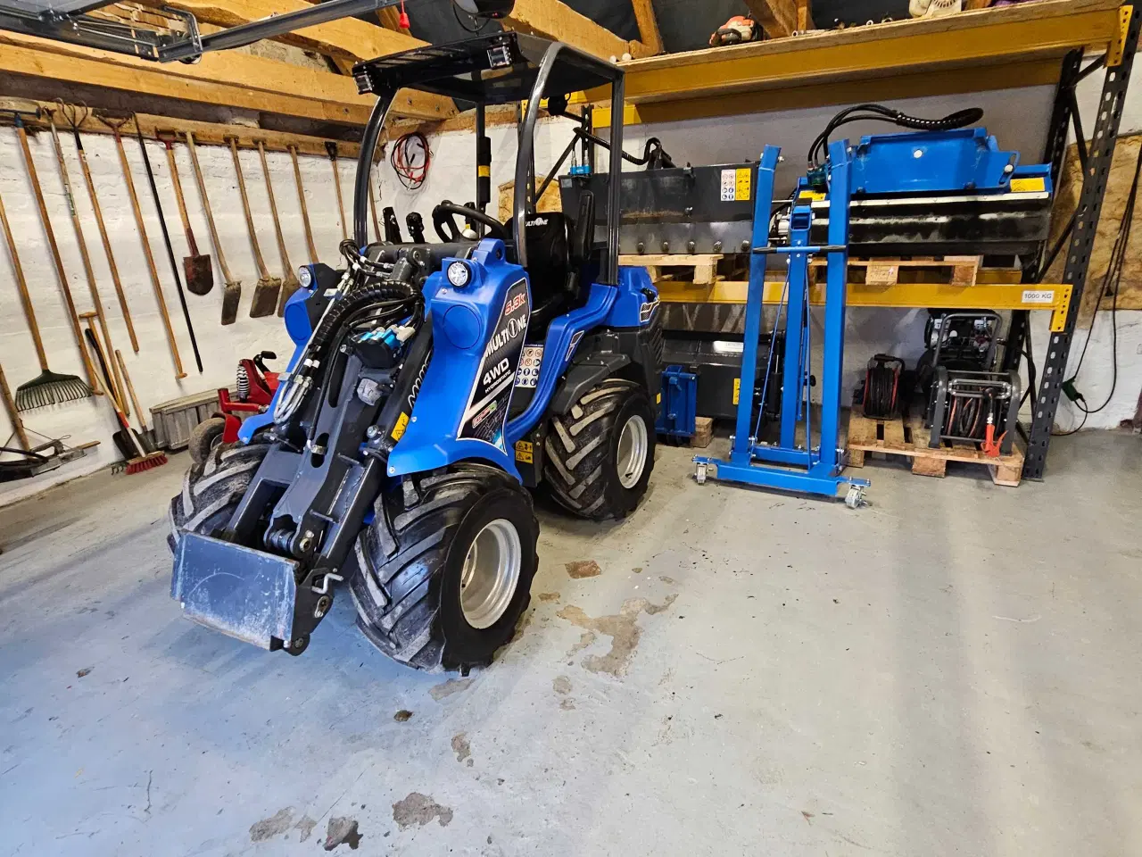 Billede 10 - Multione 5.3 Minilæsser fra 2023 130 timer