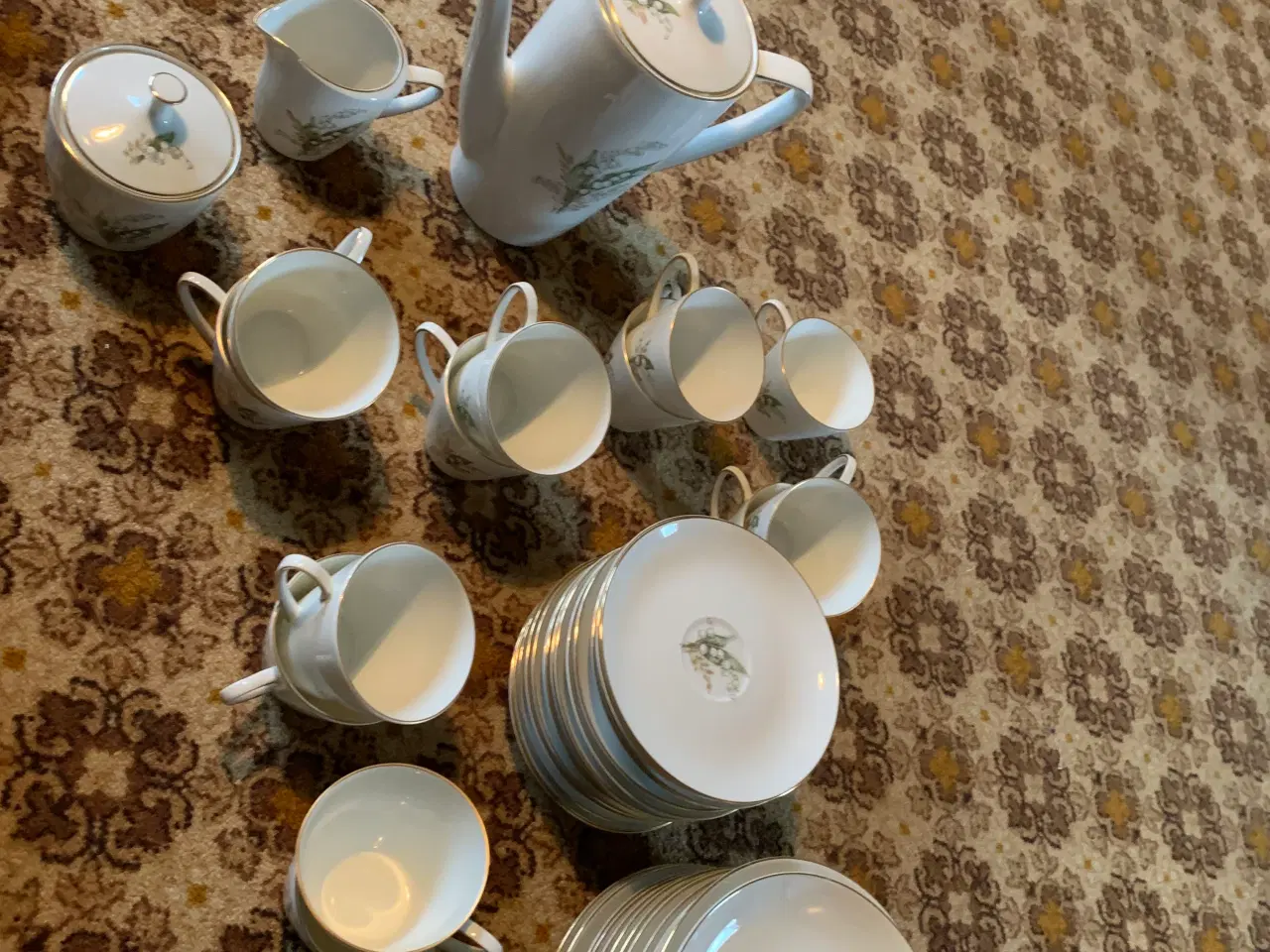 Billede 5 - Liljekonval - kaffestel 