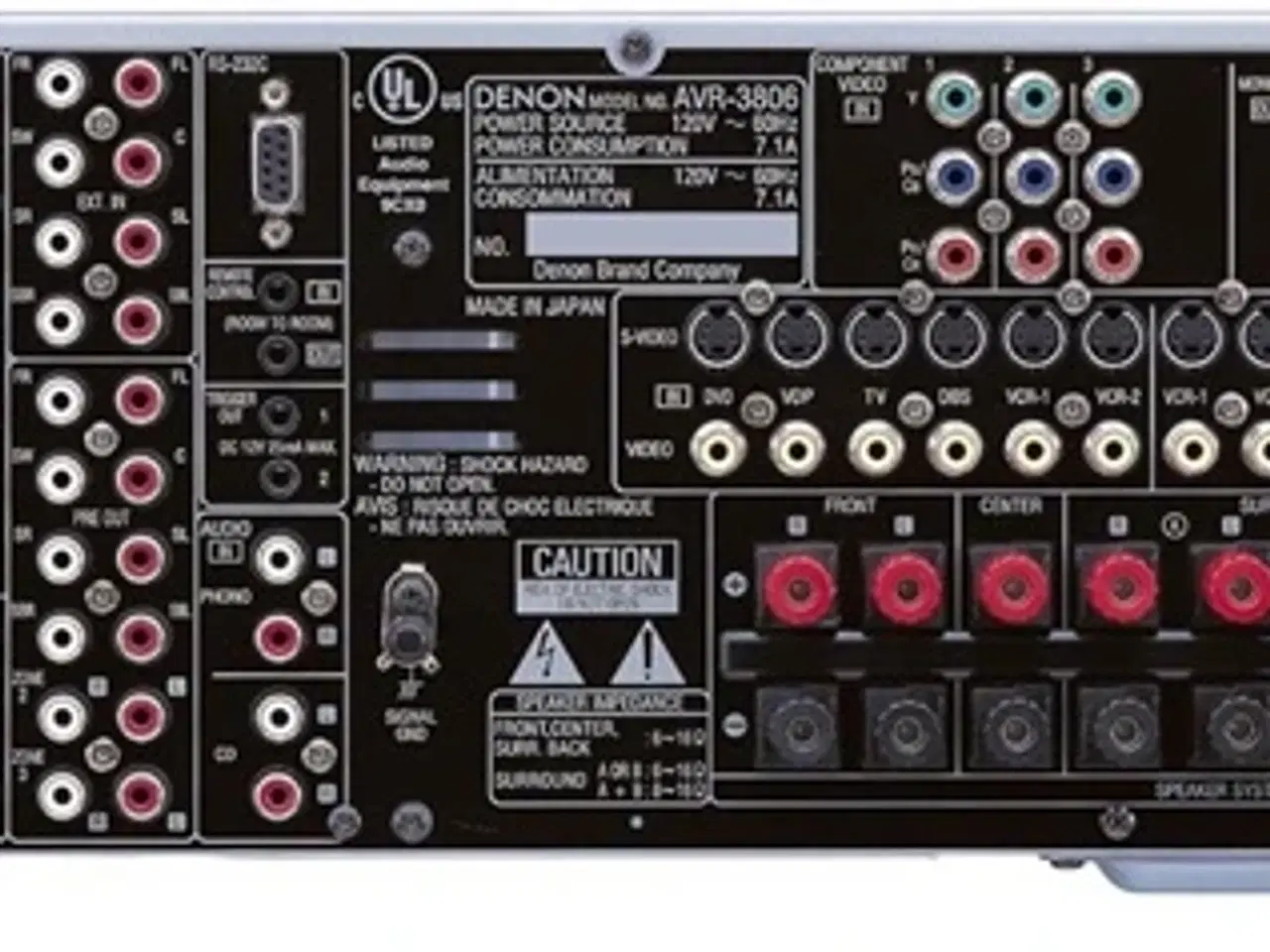 Billede 4 - Denon 3806 surroundreceiver, Aalborg