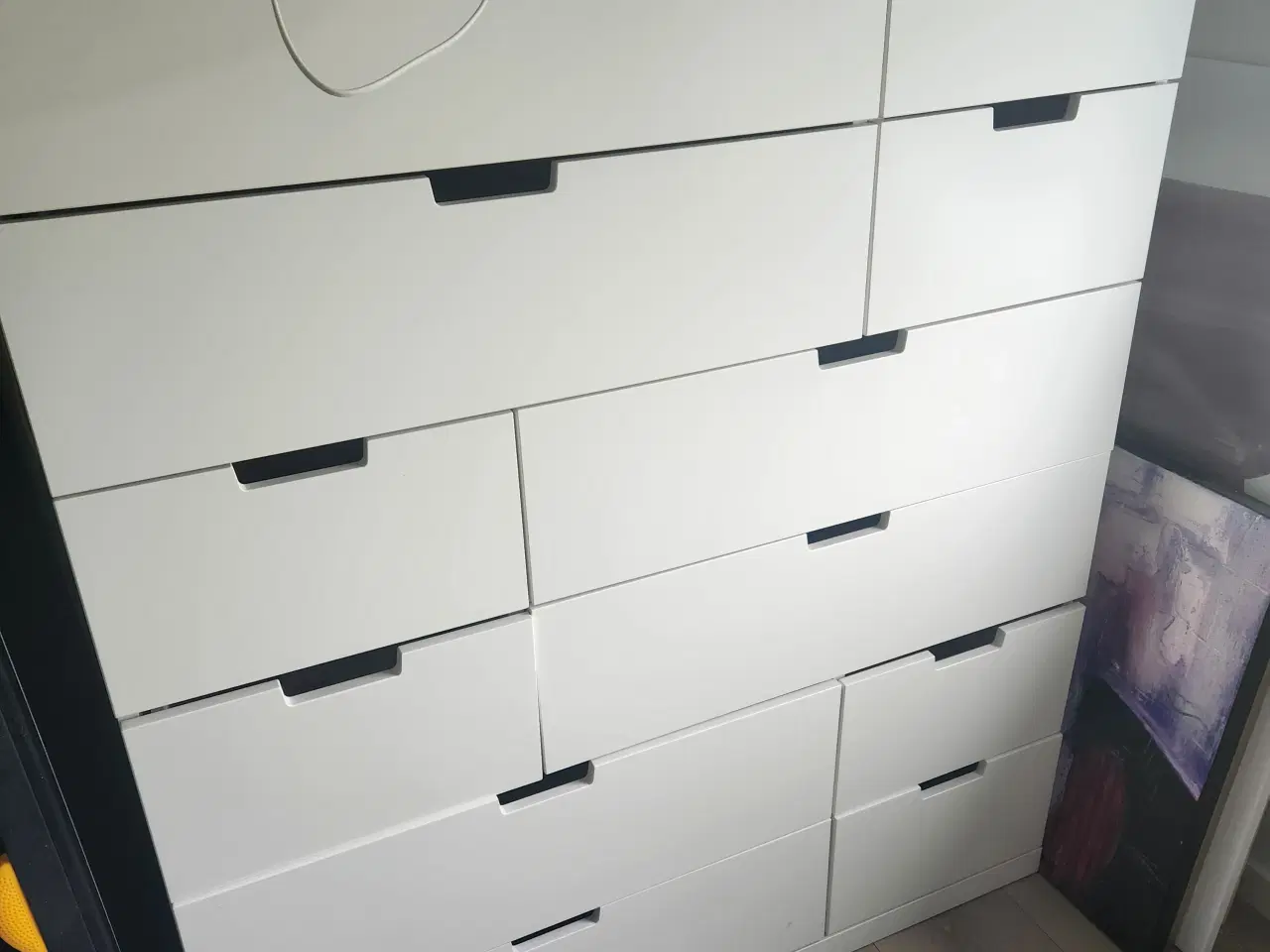 Billede 1 - Hvid kommode. afhentes gratis inden 1 uge