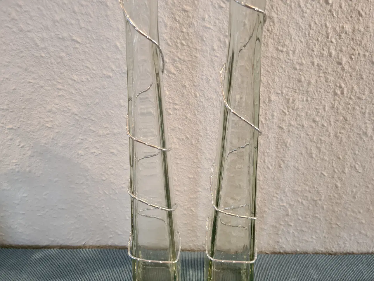 Billede 3 - Hjemme dekoreret glas flasker, vaser