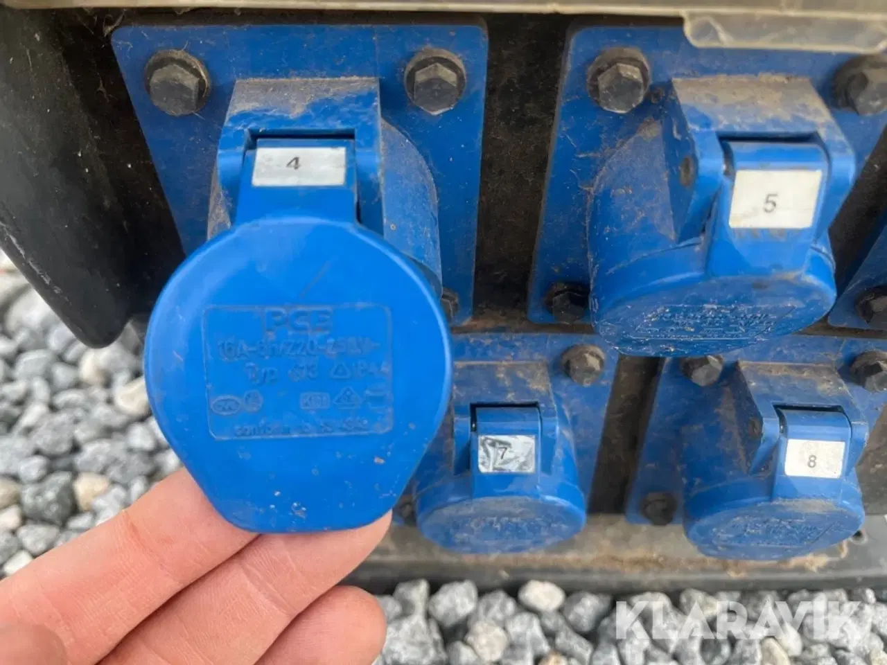 Billede 10 - Elcentral/Byggestrøm 1 styk