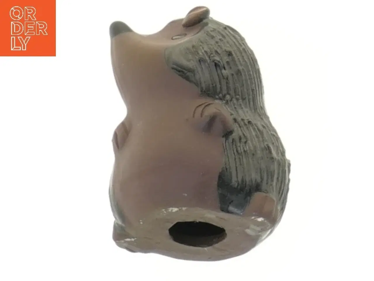 Billede 4 - Dekorativ pindsvinfigur i keramik (str. 8 cm)