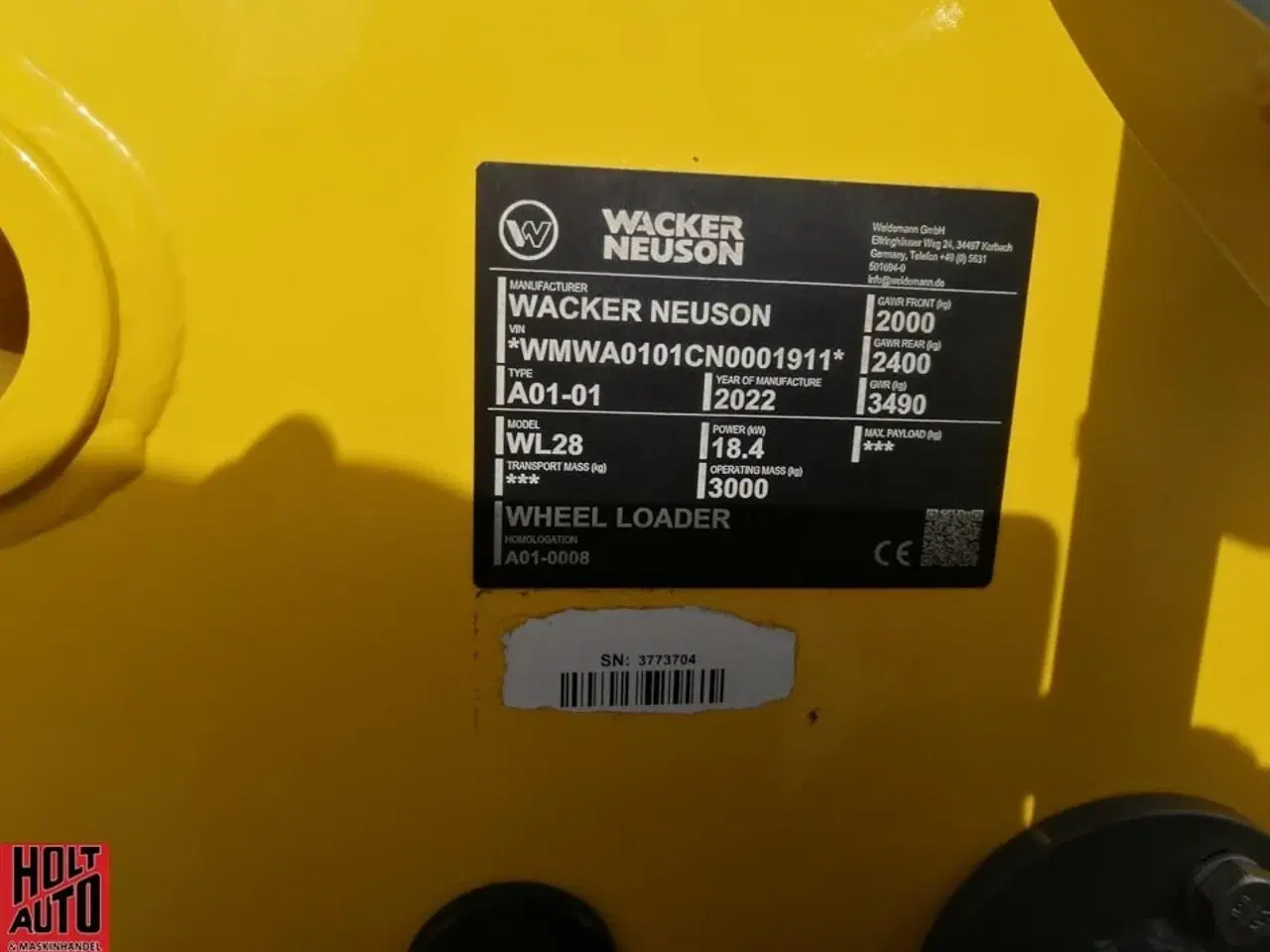 Billede 14 - Wacker Neuson WL28 demo