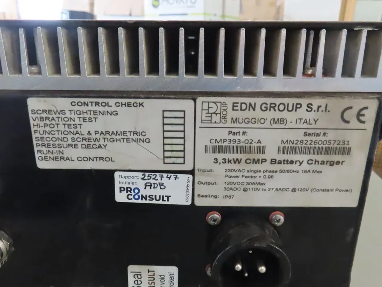 Billede 4 - EDN Charger 3.3 kW 120V - Refurbished