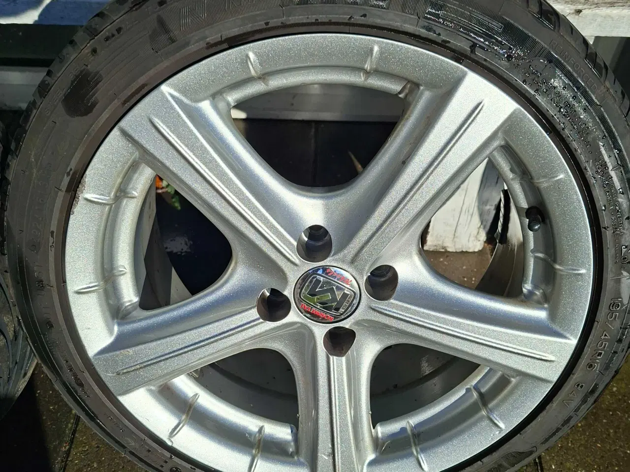 Billede 5 - Dæk&fælge 4x98mm 195/45r16 (fiat)