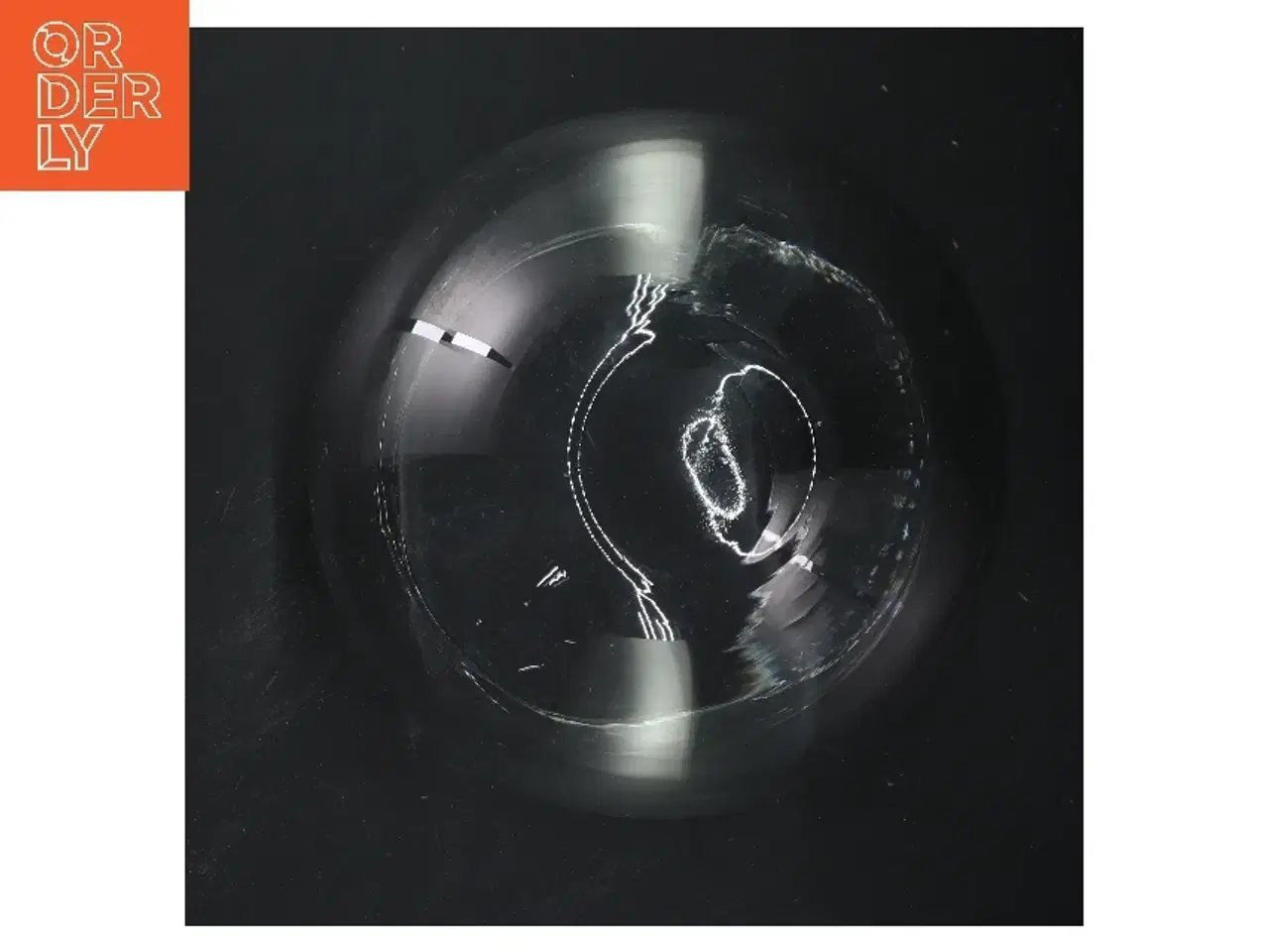 Billede 2 - Rund glasvase (str. Ø 18 cm)