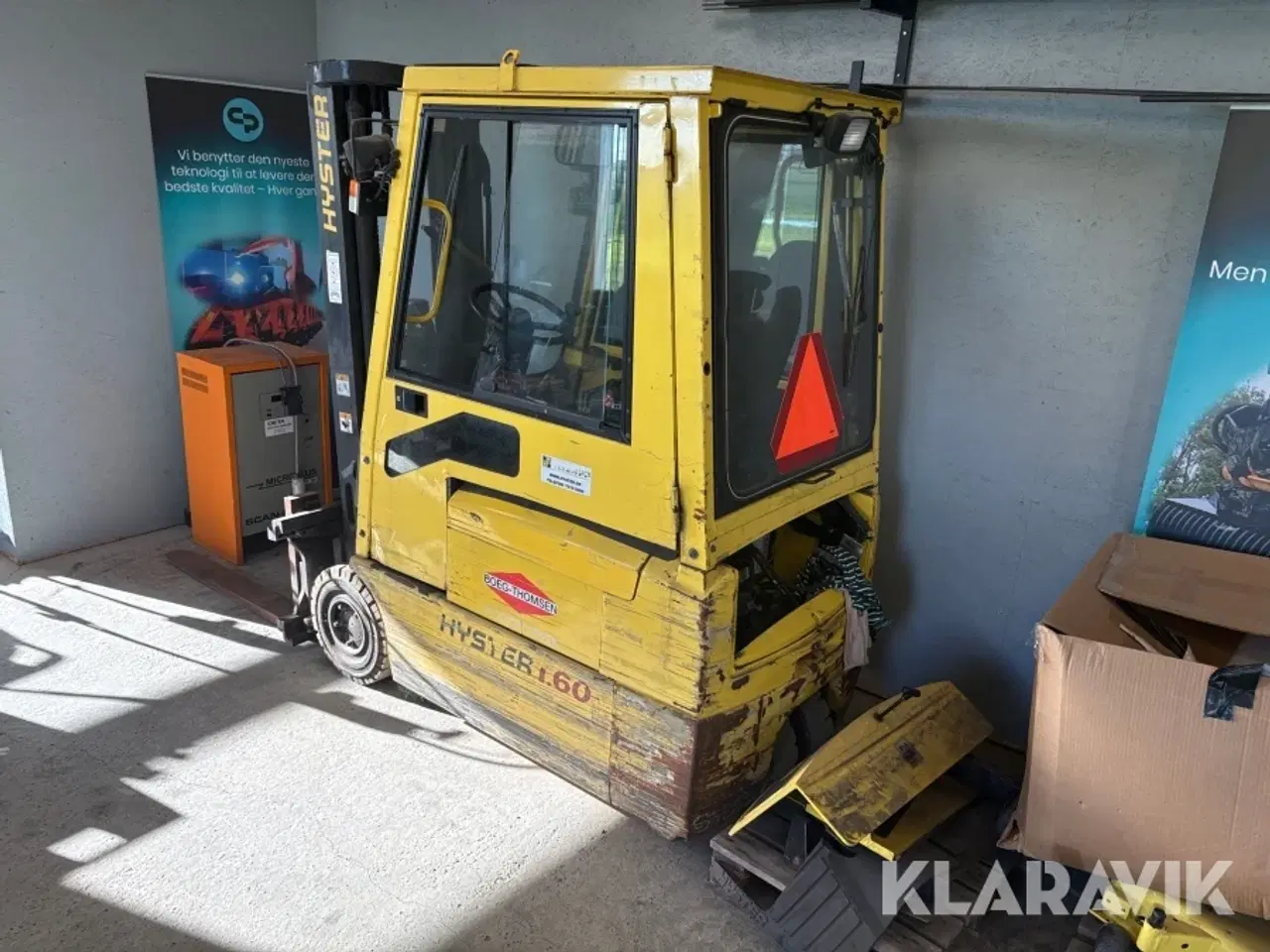 Billede 3 - Elektrisk Gaffeltruck Hyster J1,60XMT