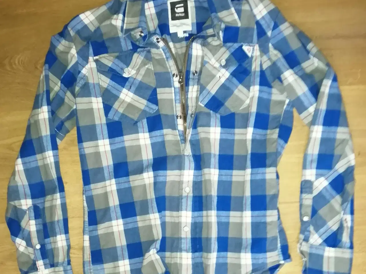 Billede 2 - FLOT G-STAR RAW KRAFTIG TWILL, M/LYNLÅS, STR. L
