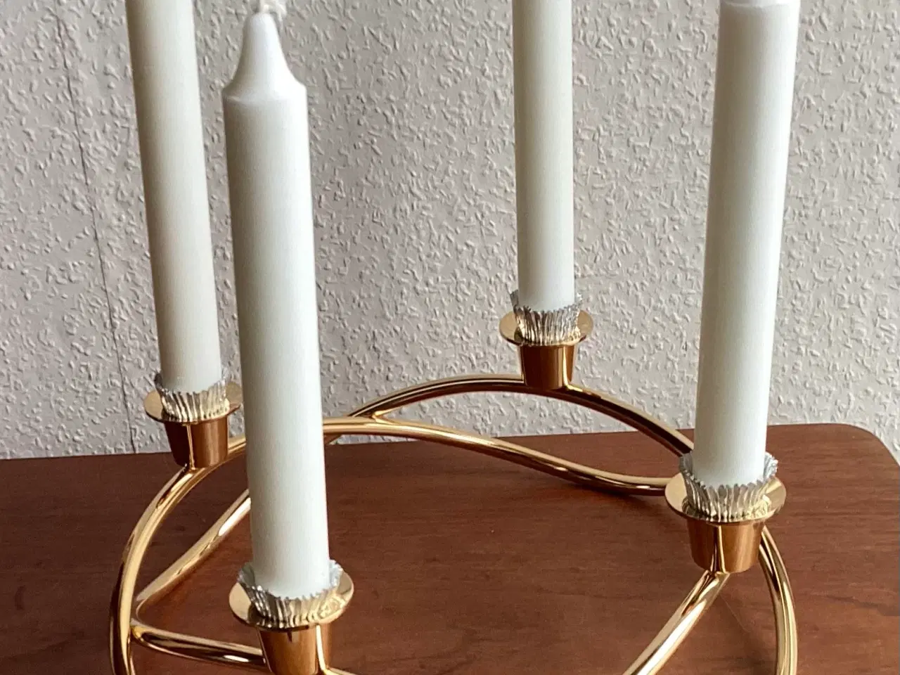 Billede 4 - Adventskrans fra Georg Jensen, i meget flot stand