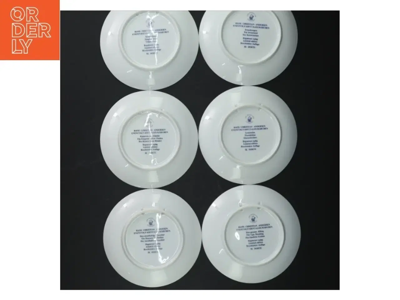 Billede 6 - H.C. Andersen eventyrtallerkener fra Lise Porcelain (str. Ø 13,5 cm)