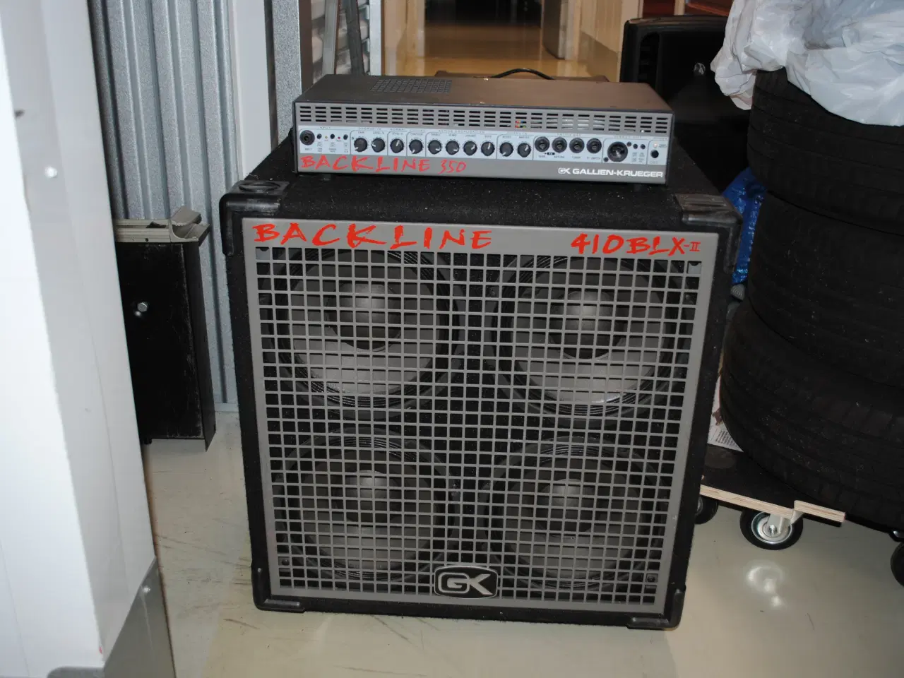 Billede 3 - et Basanlæg mrk. Gallien-Krueger Backline årg.2006