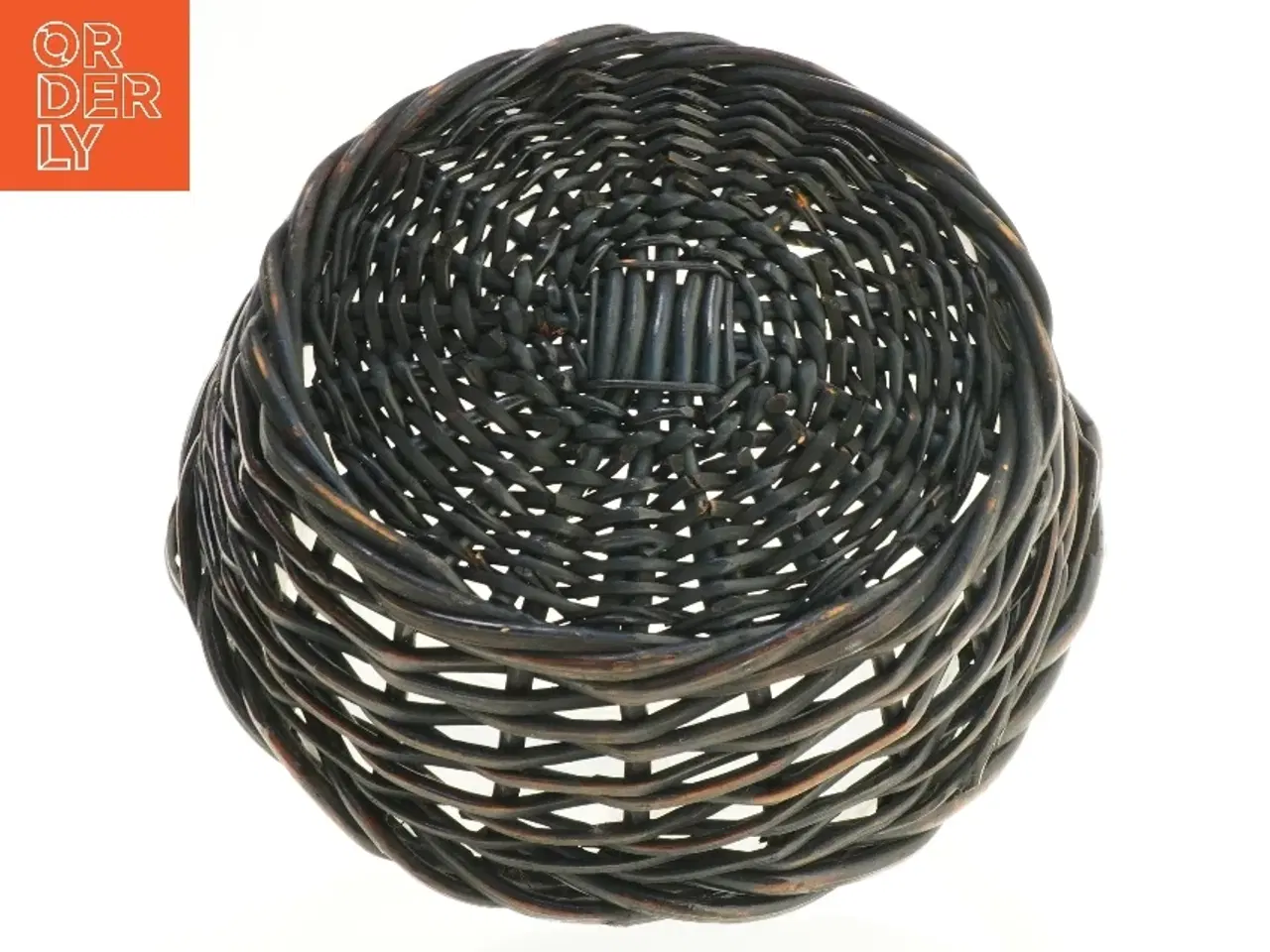 Billede 2 - Fletkurv med plast indsats (str. Ø 35 cm)