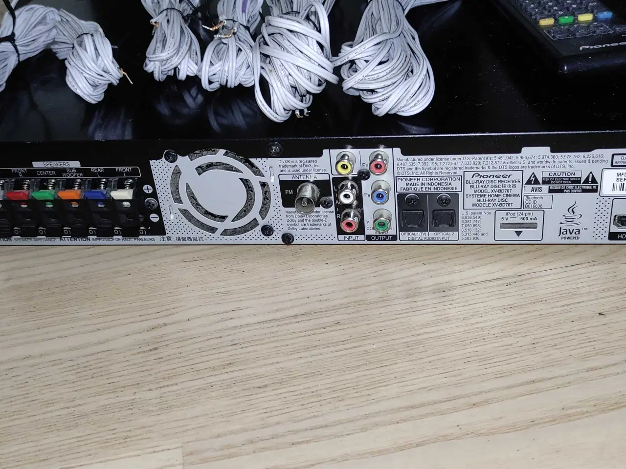 Billede 3 - 1.110 Watt Hjemmebiograf /5.1 surround sound anlæg
