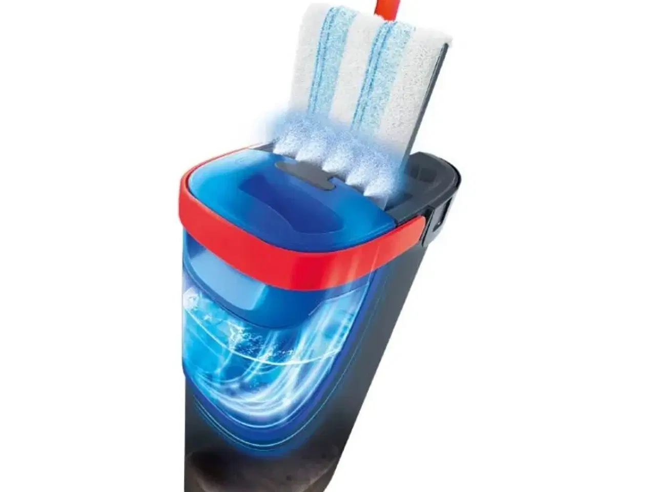 Billede 3 - Gulvmoppe flad – Vileda H2Pro med spand