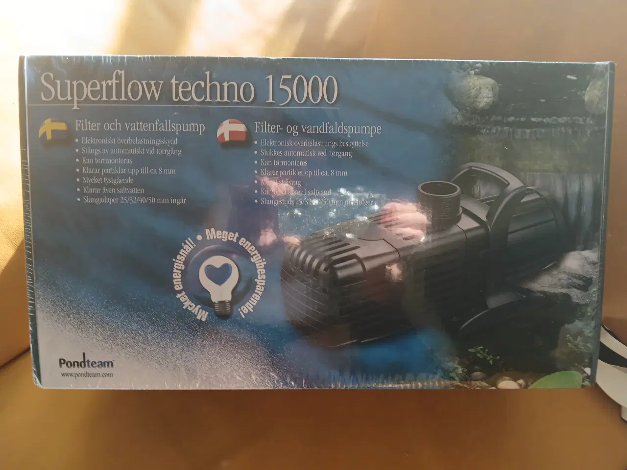 Billede 3 - Superflow Techno 15000 pumpe til fiskedam