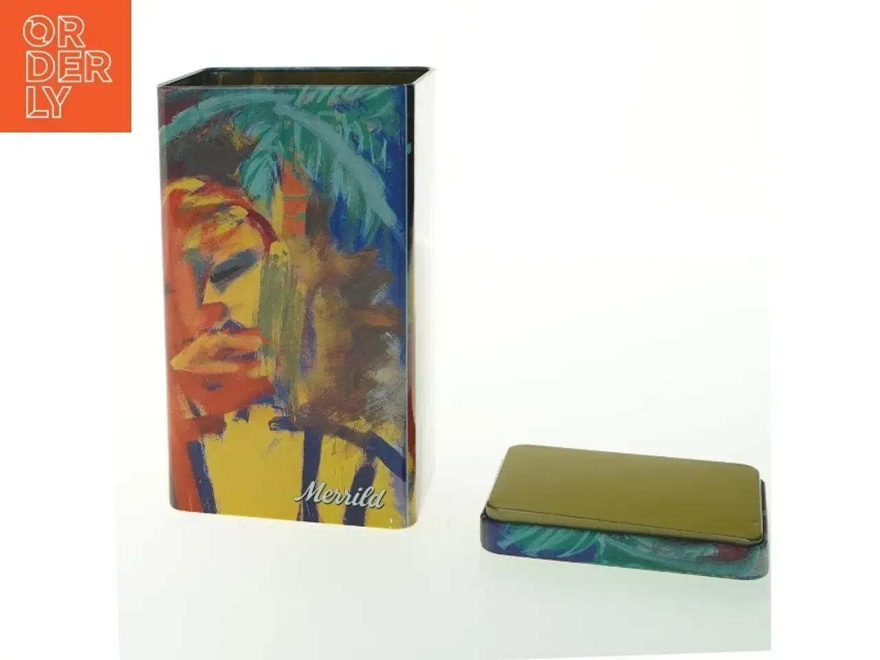 Billede 4 - Merrild metal opbevaringsboks fra Merrild ( 1 )