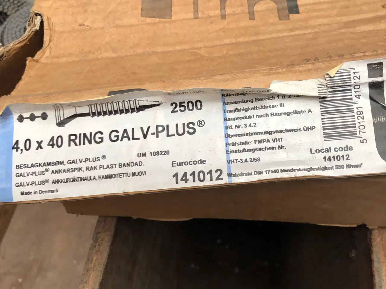 Billede 2 - Beslag søm til sømpisto