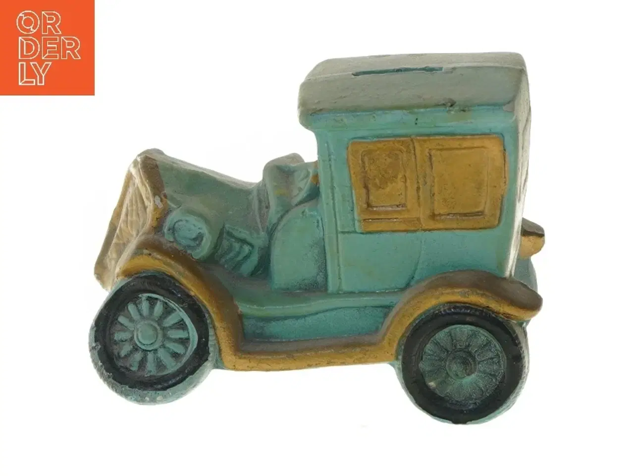 Billede 4 - Vintage bil sparegris (str. 12x16,5x8,5 cm)