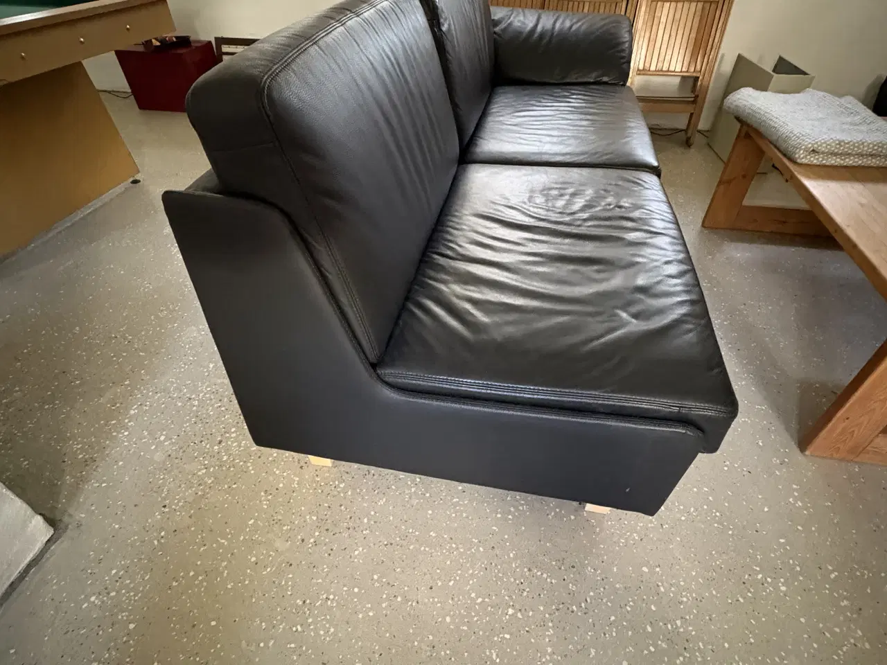 Billede 2 - Lækker divan/sofa i læder