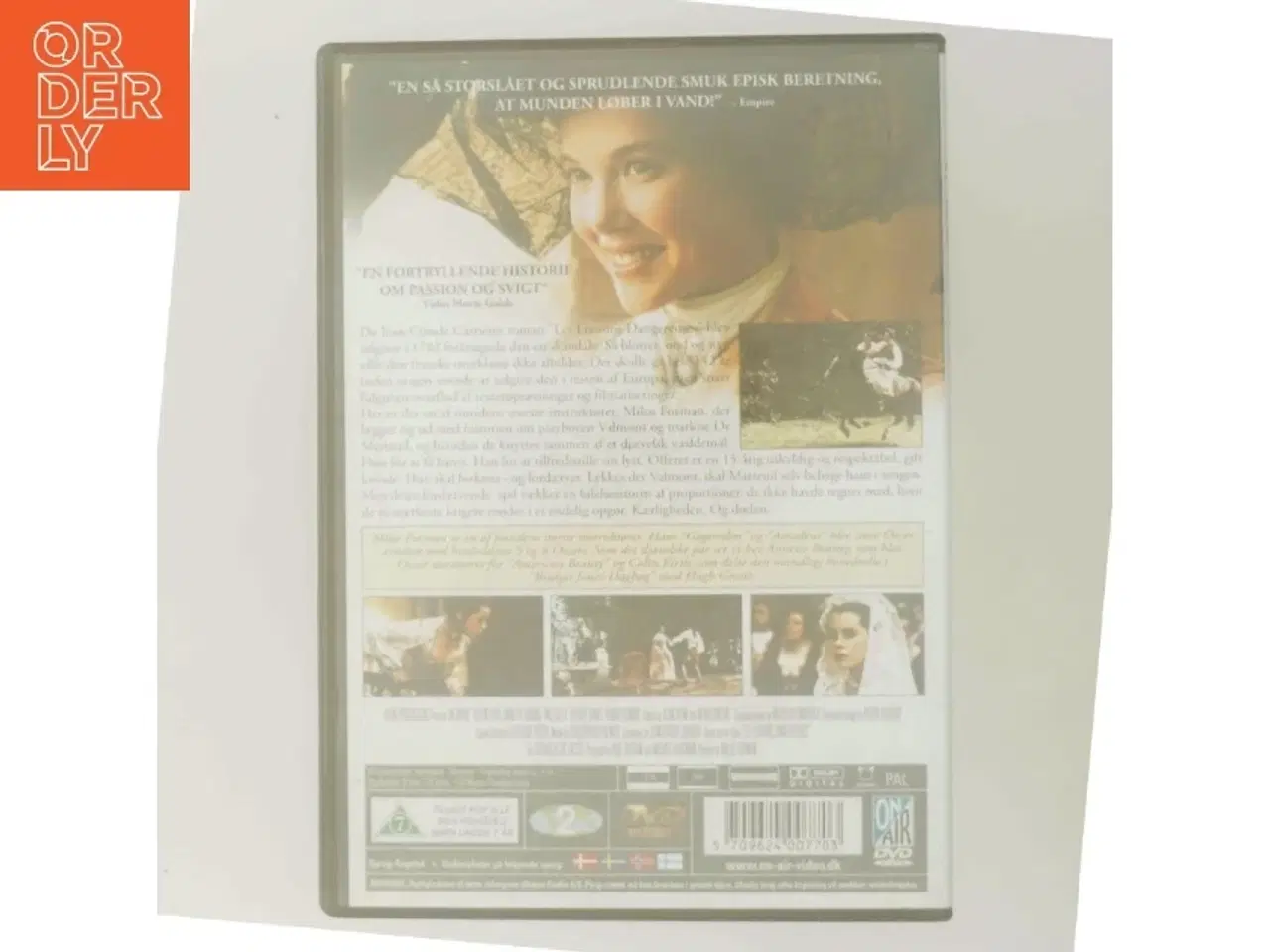 Billede 3 - Valmont af Milos Forman med Annette Bening (DVD)