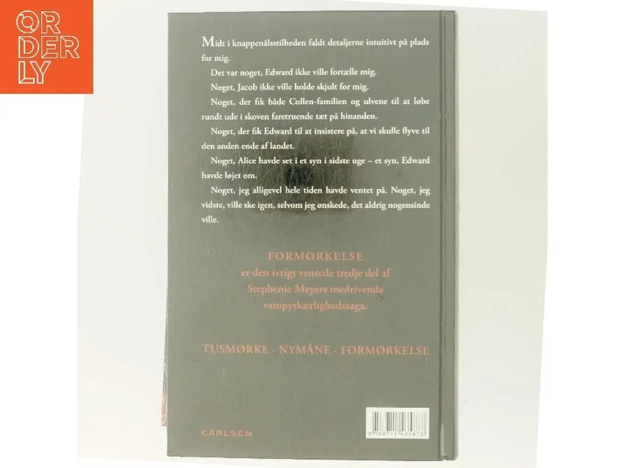 Billede 3 - Formørkelse af Stephenie Meyer (Bog)