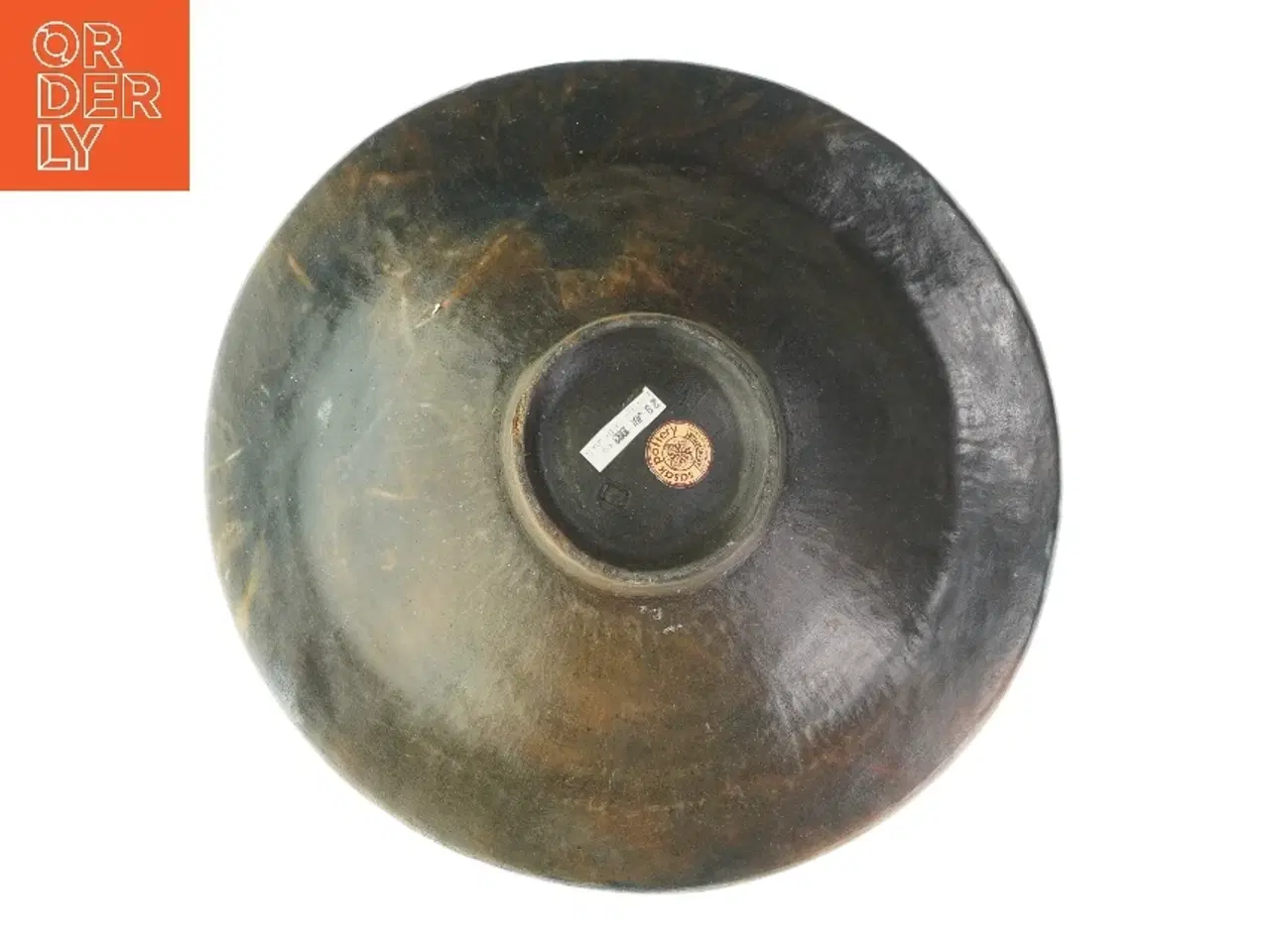 Billede 3 - Stort dekorations fad fra Sasak Pottery (str. Ø: 41 cm)