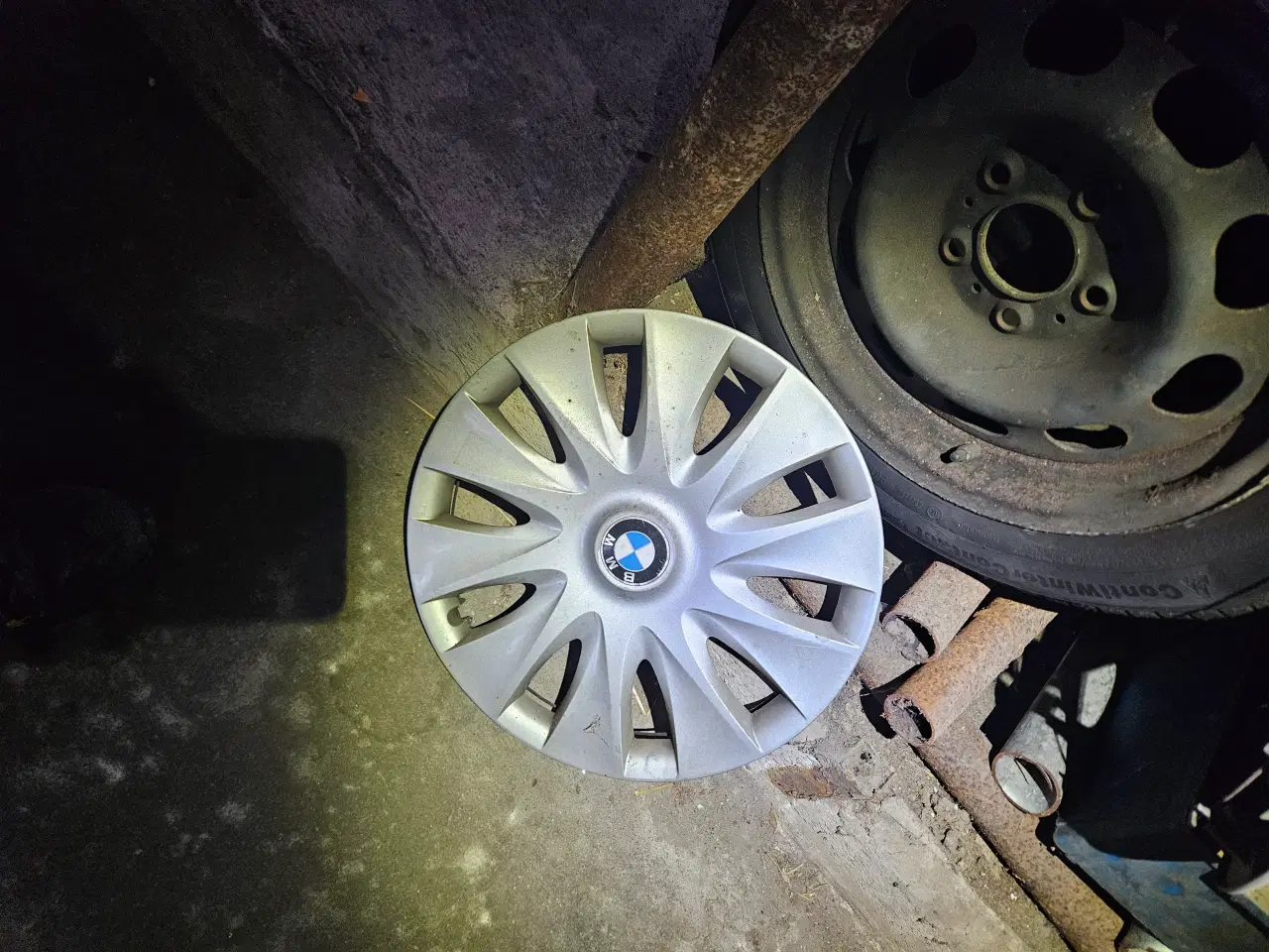 Billede 1 - BMW Vinterdæk på stålfælge