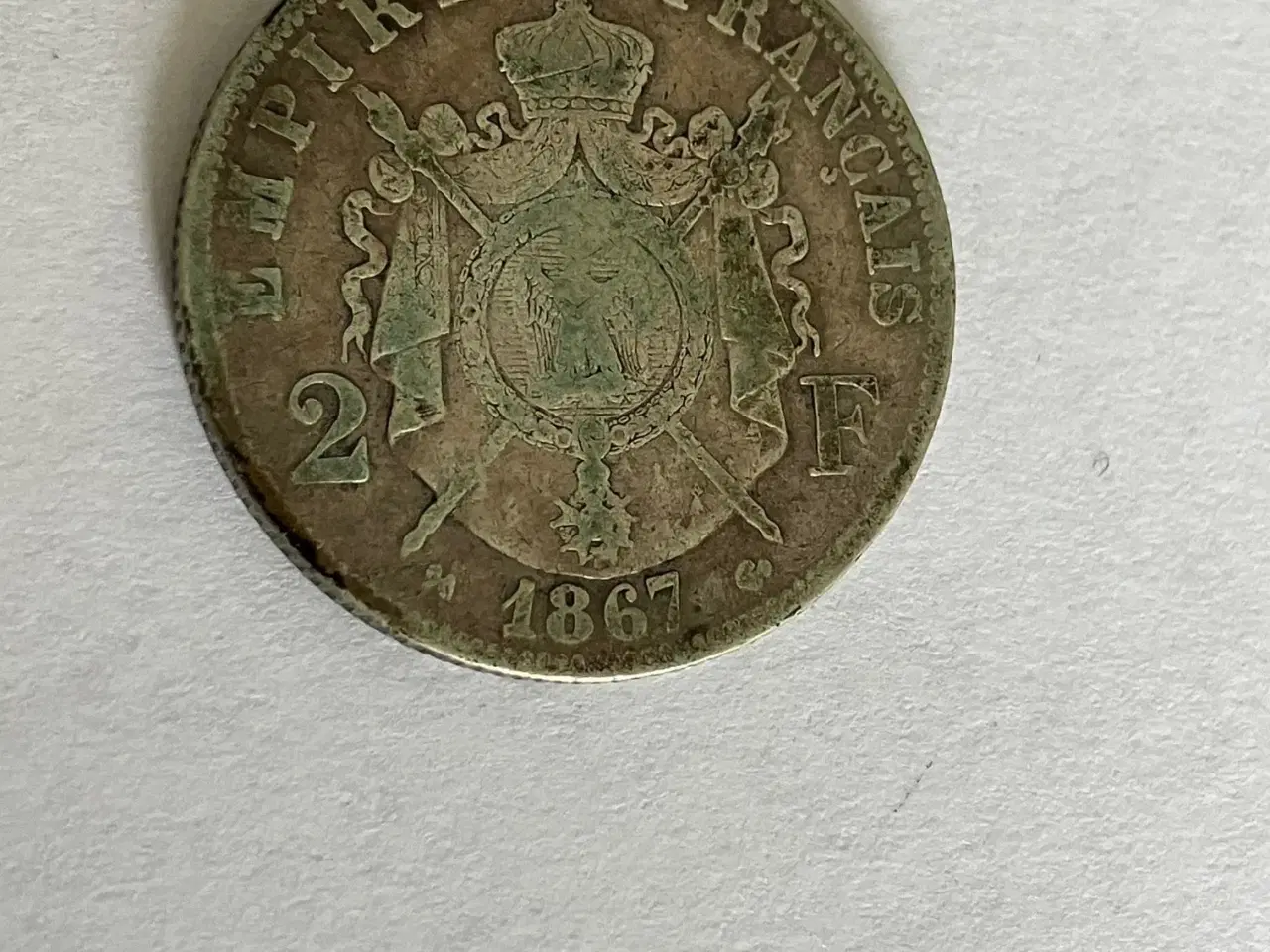Billede 1 - 2 Francs France 1867