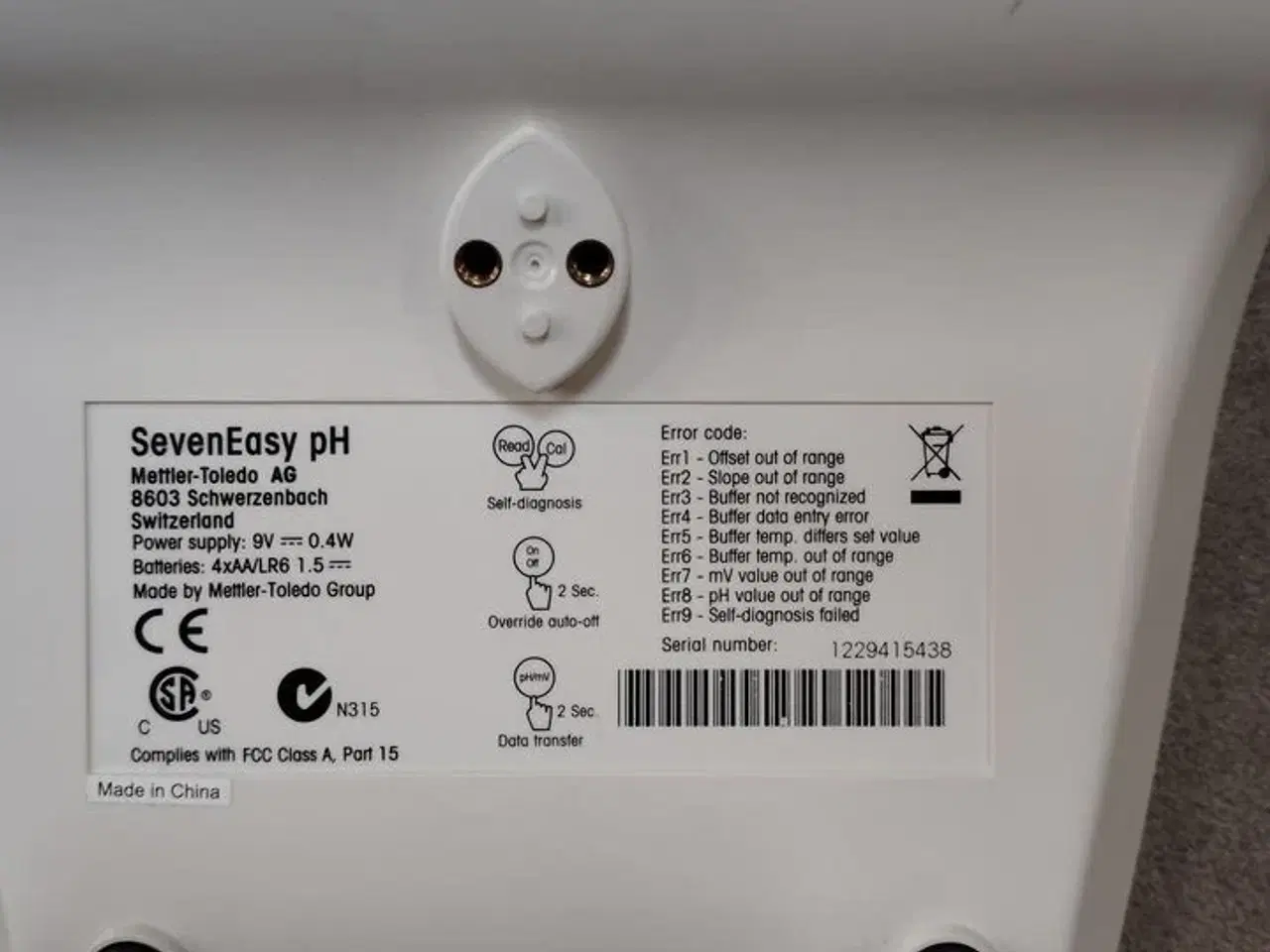 Billede 3 - pH Meter METTLER TOLEDO Seven Easy