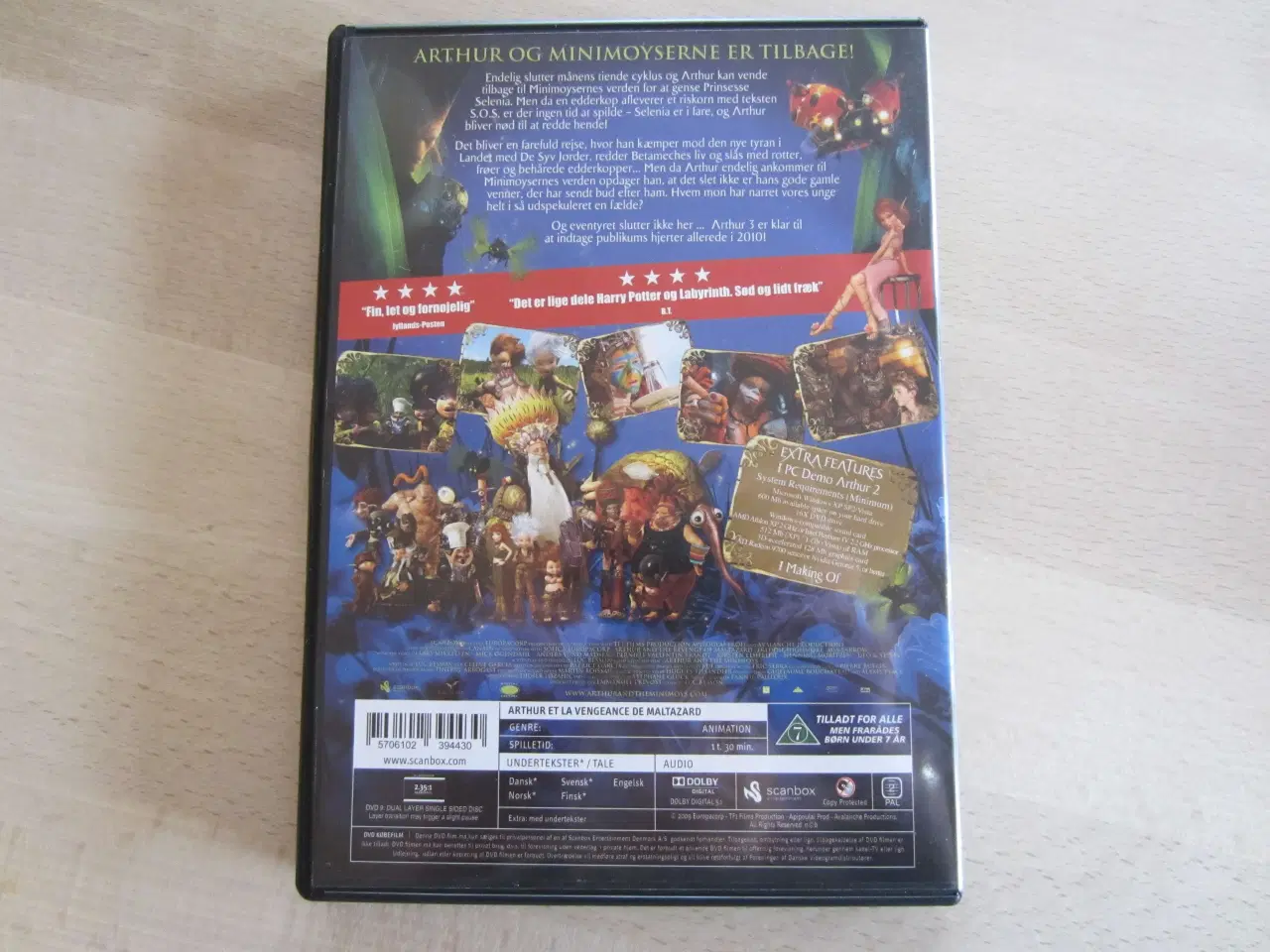 Billede 2 - DVD film -  Arthur 2 og Maltazars Hævn