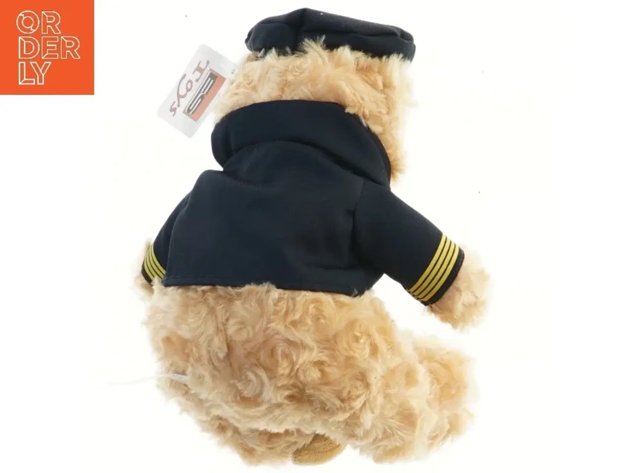 Billede 2 - Teddy pilot bamse (str. 20x18 cm)