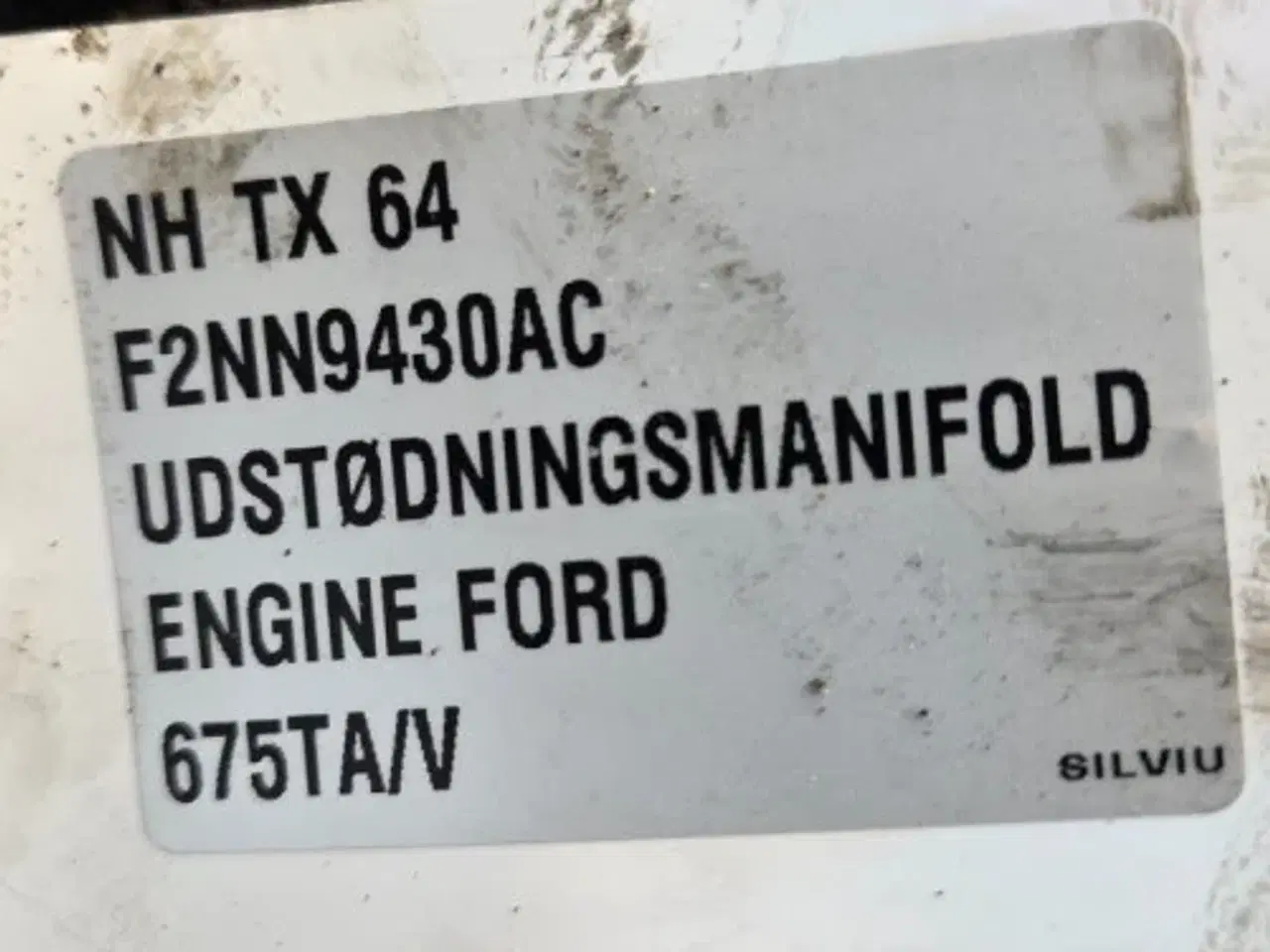 Billede 7 - Ford  675TA   Manifold  F2NN9430AC