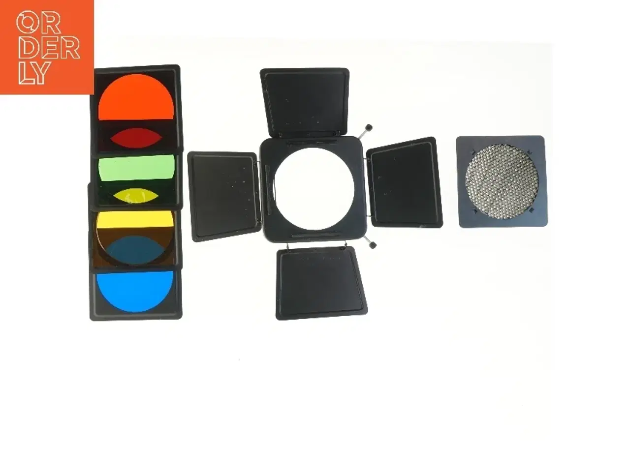 Billede 2 - Farvefiltre 21,5 cm, barndoor og honeycomb