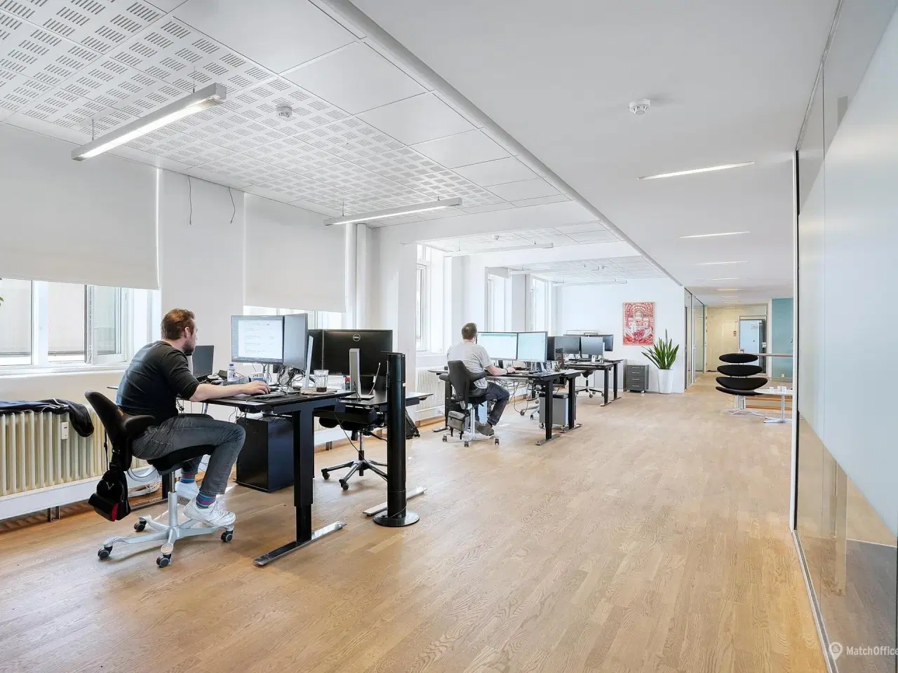 Billede 9 - Centrale og effektive kontorer med adgang til tagterrasse og parkering
