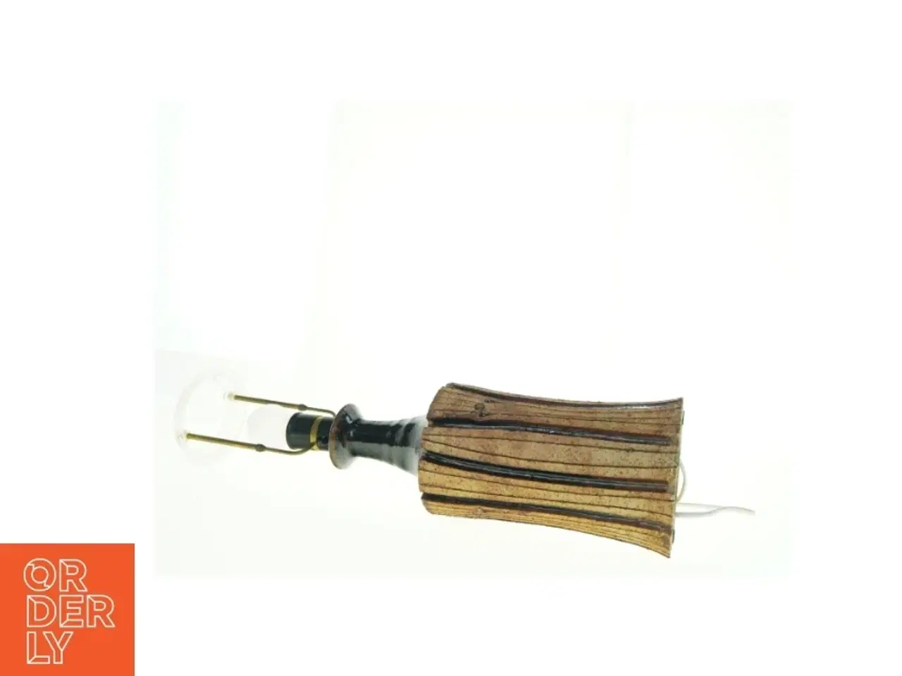 Billede 2 - Trælook bordlampe (str. 51 x 14 cm)