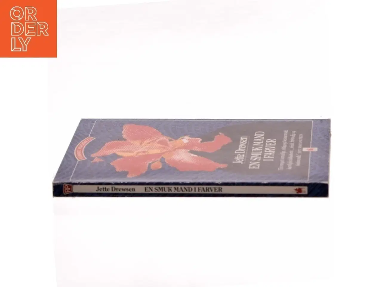Billede 2 - En smuk mand i farver : roman af Jette Drewsen (Bog)