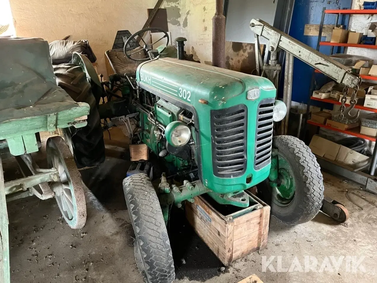Billede 2 - Veteran traktor Bukh 302
