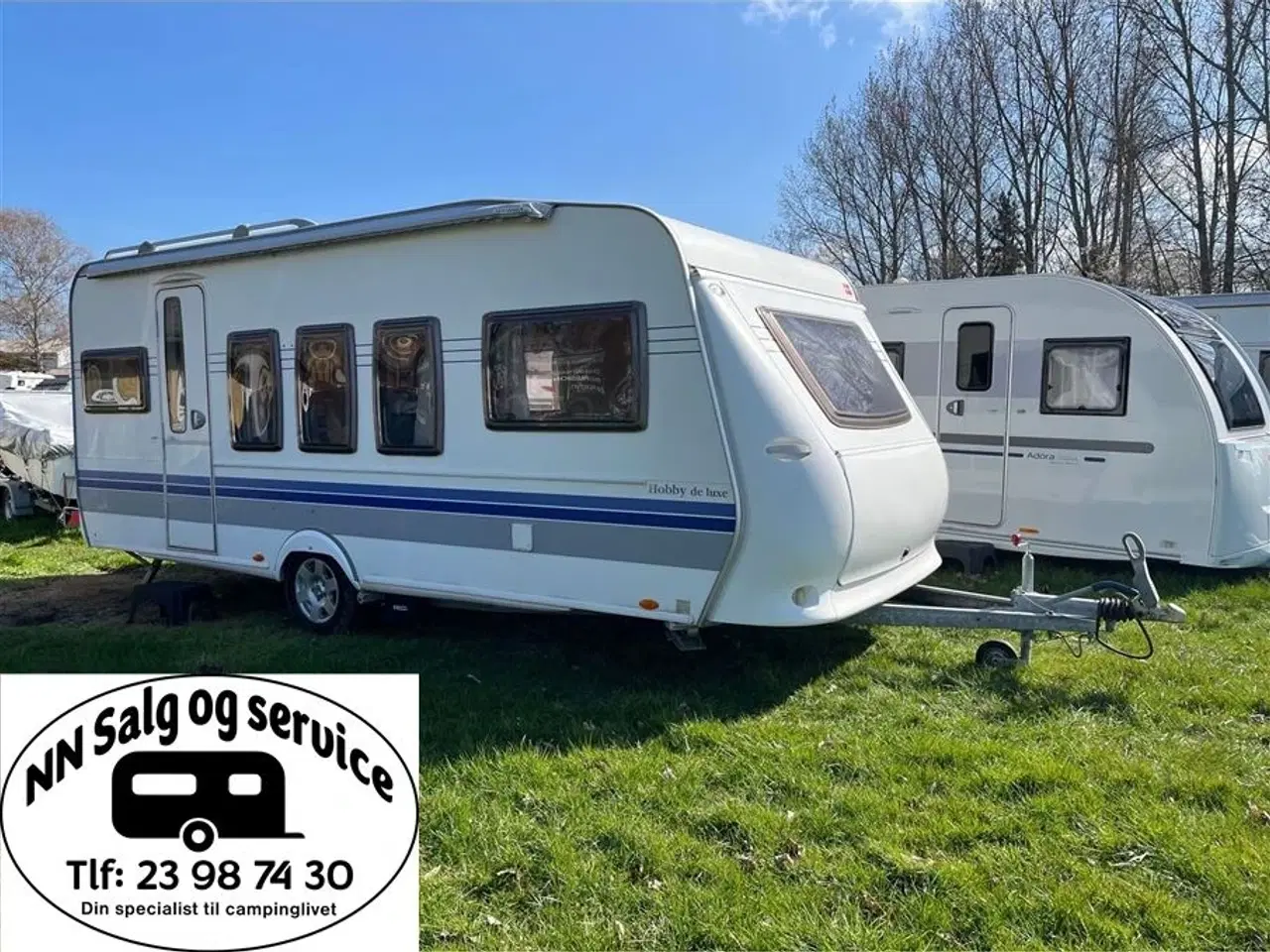 Billede 1 - 2008 - Hobby   FANTASTISK flot og velholdt campingvogn