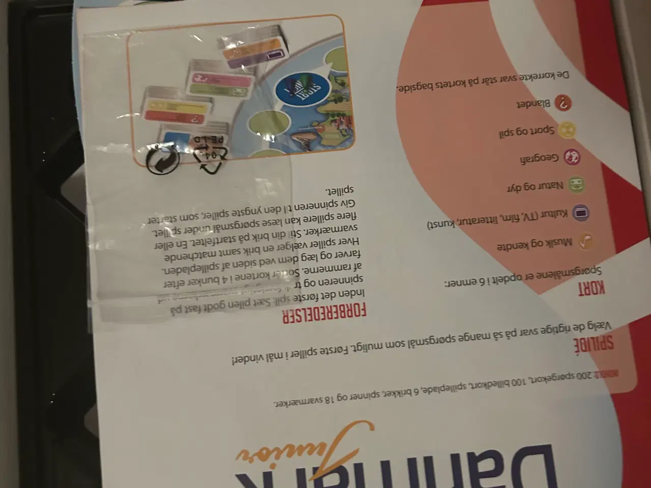 Billede 2 - Hvad ved du om Danmark børnespil