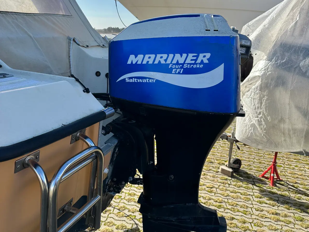 Billede 4 - Ryds Camping m/ 60 HK Mariner påhængsmotor