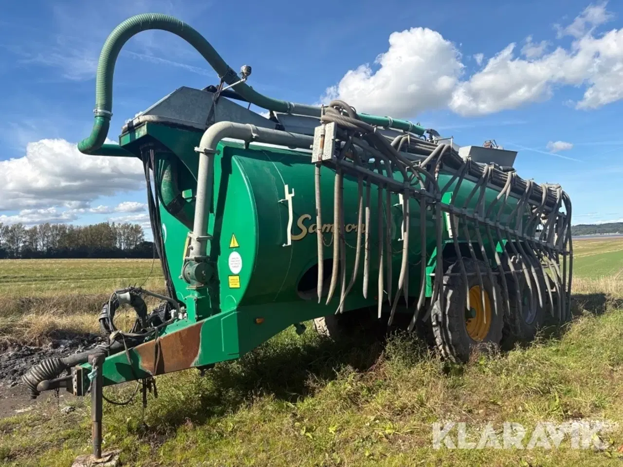 Billede 1 - Gyllevogn Samson PG20 med 20 meter slangebom
