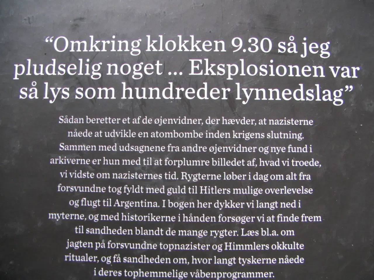 Billede 8 - Nazisternes mysterier Historiens største gåder