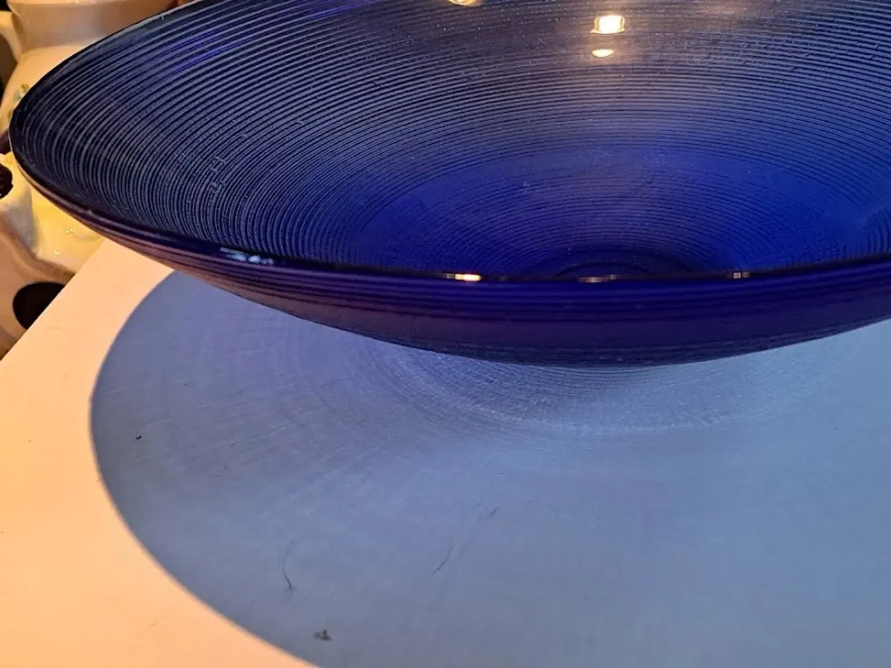 Billede 2 - Blå stor skål