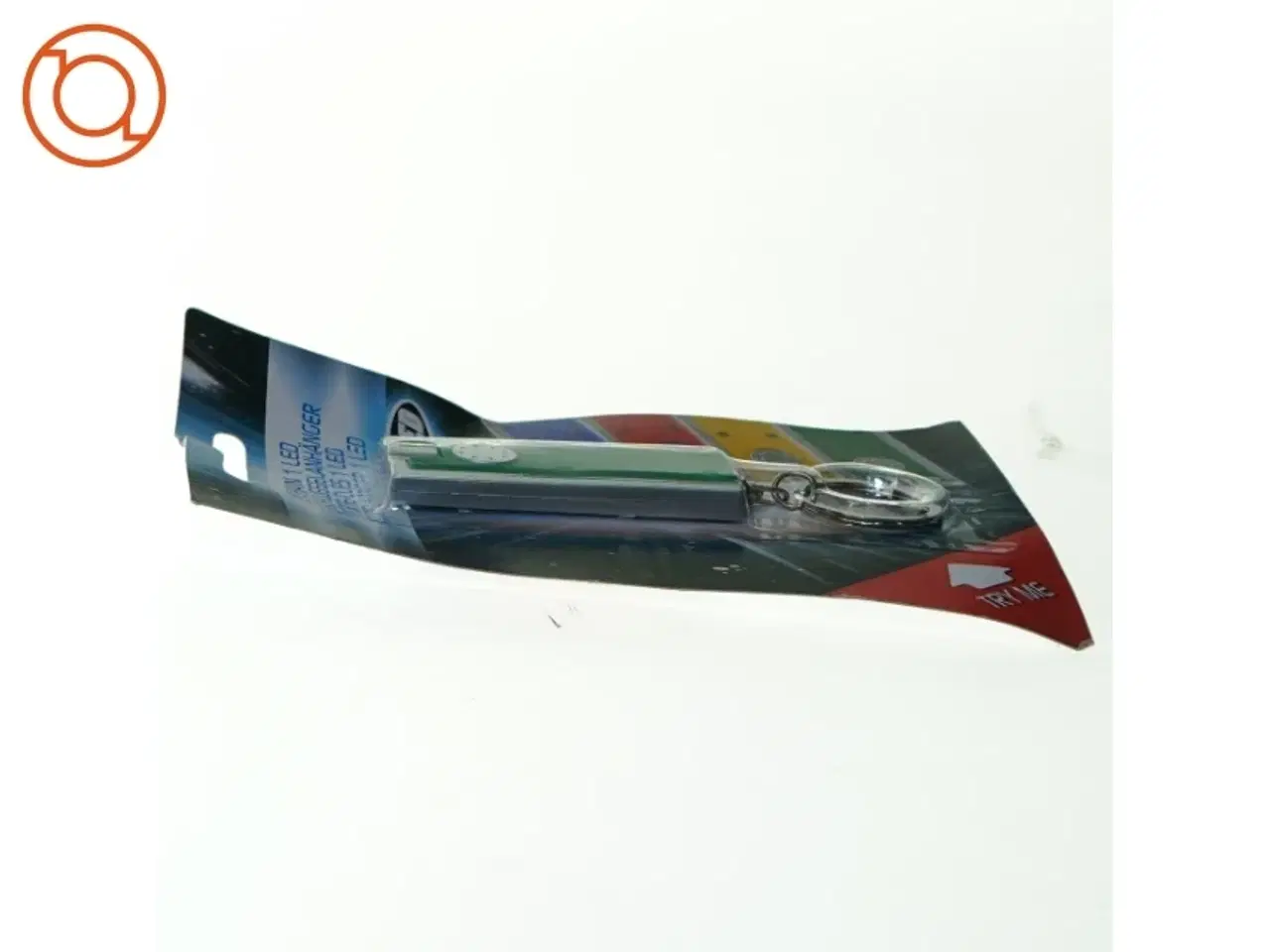 Billede 2 - Nøglering med lygte (str. 15 x 10 cm)