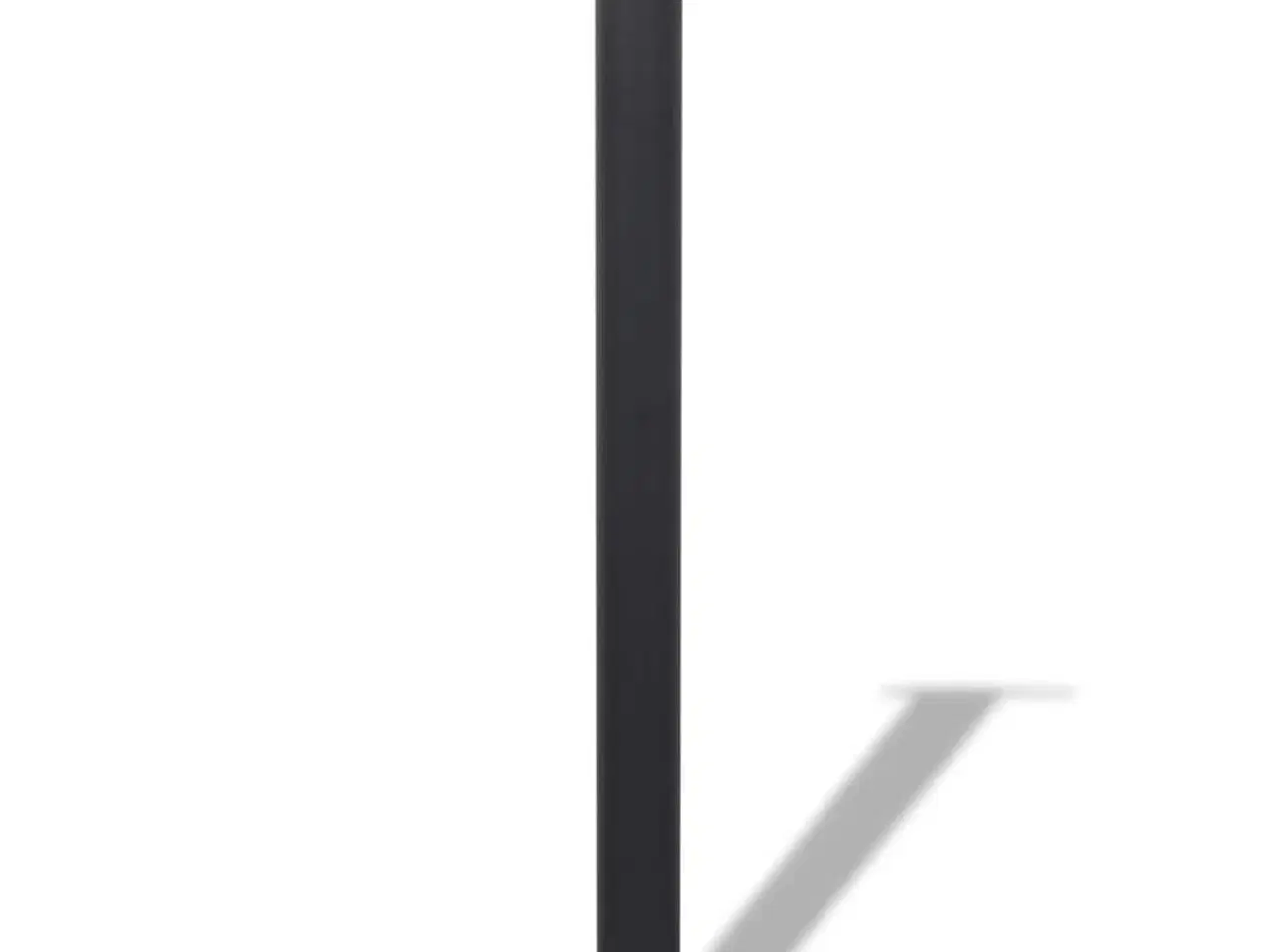 Billede 2 - 4 bordben, justerbar højde, sorte, 870 mm