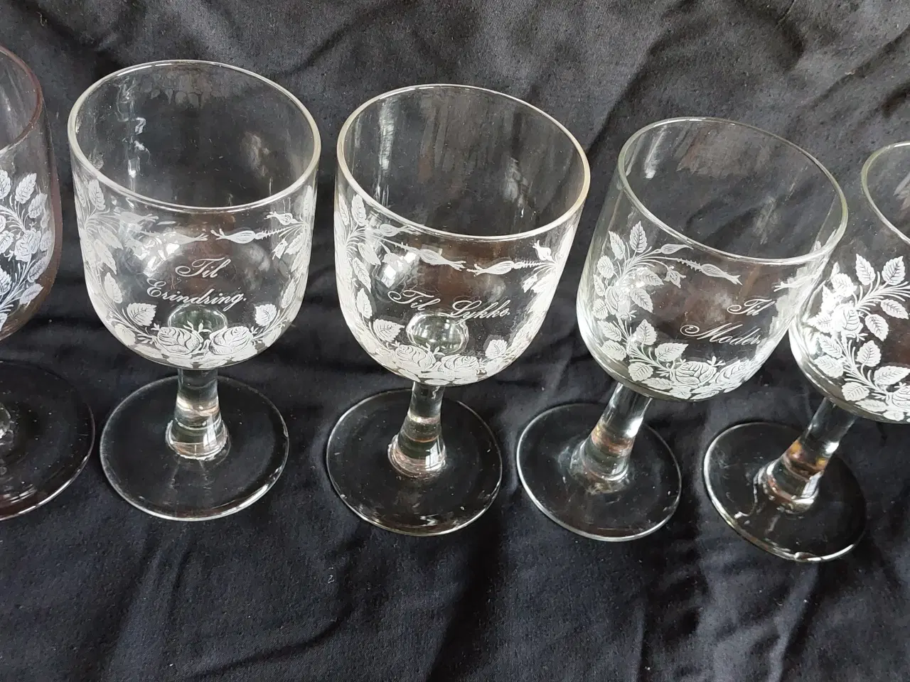 Billede 4 - 5 stk. ERINDRINGS GLAS - Kastrup kat. 1910 